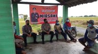 Giat Patroli MIRSANI Anggota Polsek Wonodadi Dengan Kelompok Tani Tani Maju Desa Gandekan