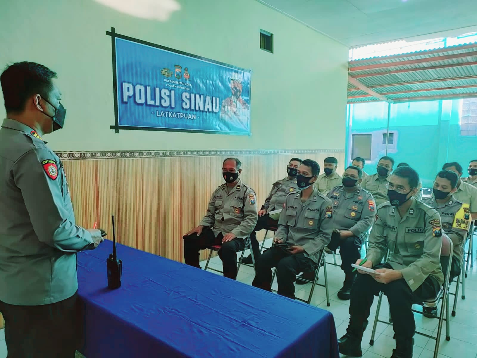 Polsek Wonodadi Buat Agenda Rutin Polisi Sinau