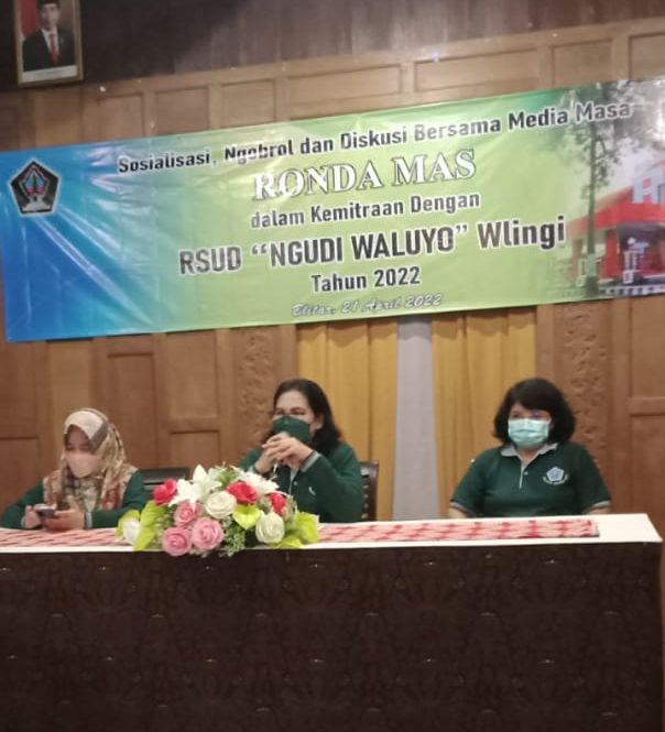 Dalam rangka melayani dan menjaga kesehatan masyarakat, RSUD Ngudi Waluyo Wingi Kabupaten Blitar terus berbenah. Dari perlengkapan peralatan medis, hingga pelayanan tanggab terhadap semua pasien.