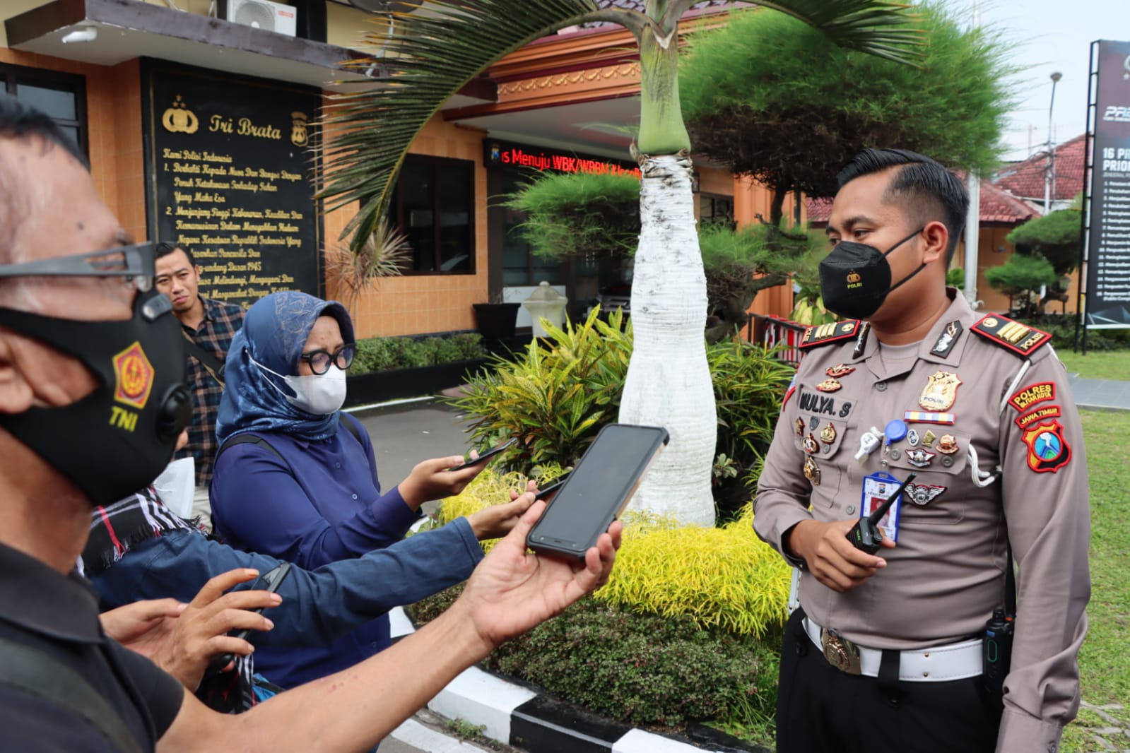 Ayo Tertib Lalin,Polres Blitar Kota Mulai Berlakukan ETLE Mobile INCAR