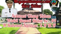 Wabup Blitar ulang tahun ke 44