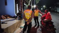 PATROLI malam dan himbauan kamtibmas di wilayah hukum Polsek Nglegok