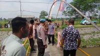 Pengamanan Kunjungan Bupati Blitar Dalam Rangka sambang Desa Melalui Program Ovop.