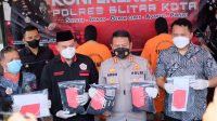 Polres Blitar Kota ungkap kasus Pengeroyokan, 3 Pesilat Jadi Tersangka