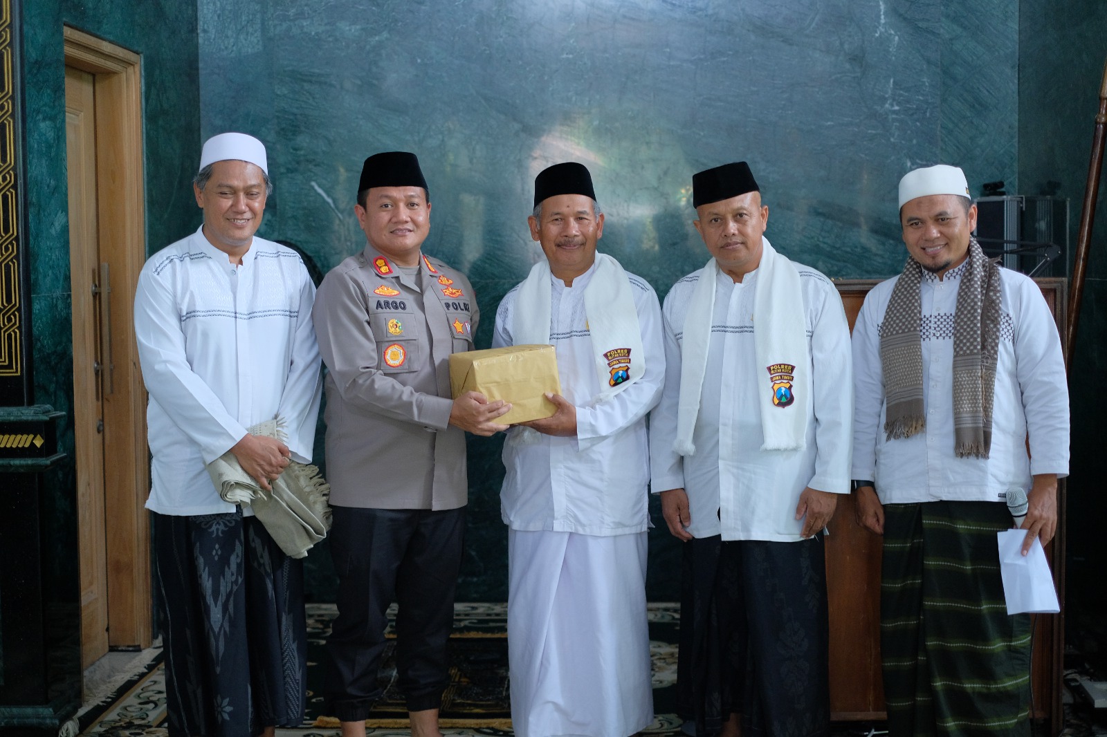 Kapolres Blitar Kota Berikan Ceramah Kamtibmas di Masjid Hidayatullah