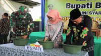 Peduli Petani, Mak Rini Ajak Tanam Padi Elisitor Biosaka